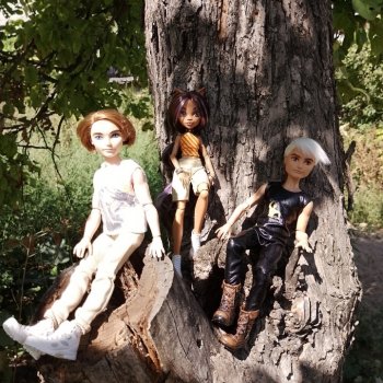 Куклы  Клодин, Декстер и Хантер (Монстер Хай и Эвер Афтер Хай)