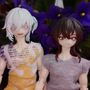 Фигурки Лучеано и Марсело "Сицилийские истории" (Однажды в Сицилии). MJD 1/12 . The Past In Sicily Series. 03.