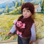 Кукла мальчик Дениса Бастьена