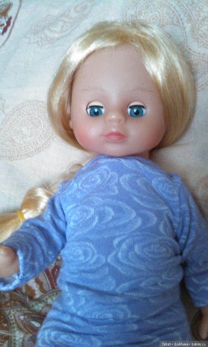 А я хотела мальчика... Прошивка волос кукле (фото 4)