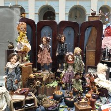Куклы Киры Кинаш на выставке