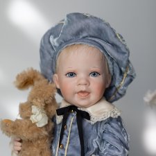 Фарфоровый кукленок, оригинал Линды Стил, редкость