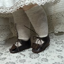 Туфли для антикварной куклы