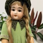 Антикварная кукла Валькирия от Кley Hahn