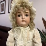 Антикварная ранняя кукла Kestner молд 167