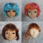 Парики на кукол бжд