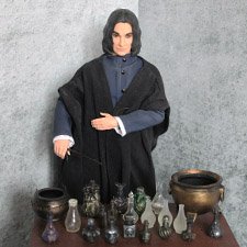 Котлы и алхимические флаконы для кукол 1/6