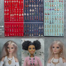 Продам украшения для барби, ИТ, ФР и игровых кукол 1/6