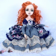 Моя новая кукла ручной работы Элеонора