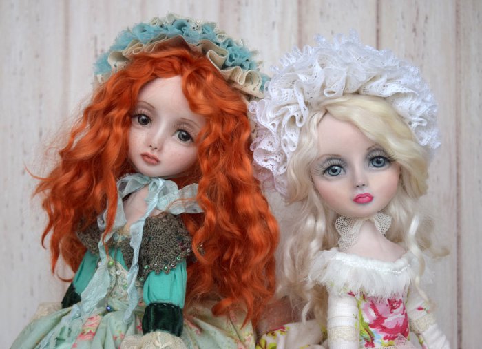 Куклы ручной работы Есения и София (фото 6)