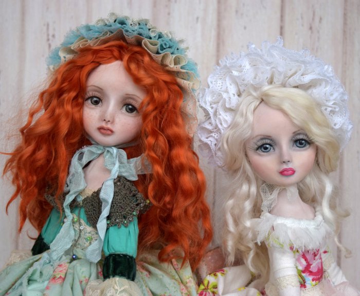 Куклы ручной работы Есения и София