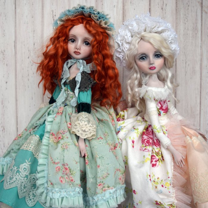 Куклы ручной работы Есения и София (фото 5)