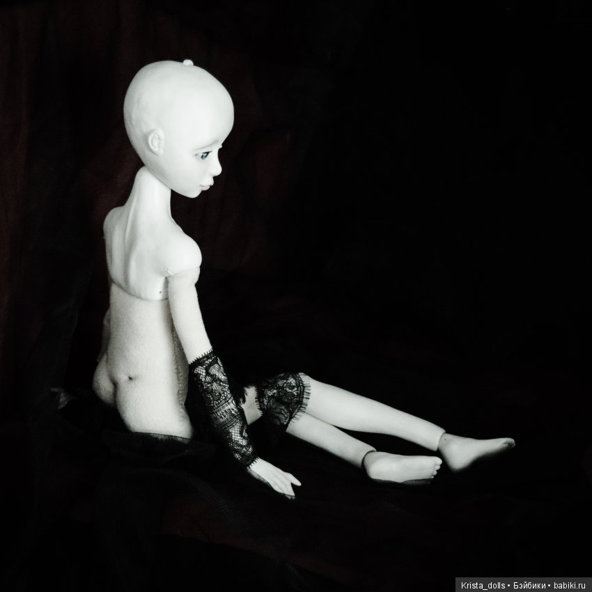 Кукольная девочка Мия — Авторские шарнирные куклы своими руками: лепка (фото 2)