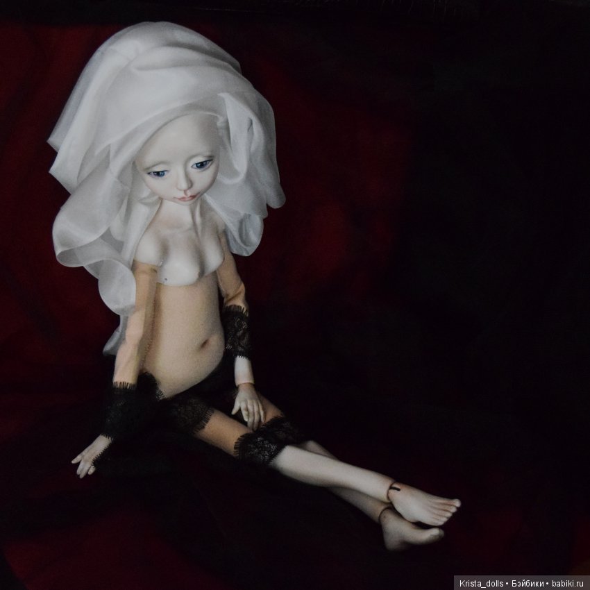 Кукольная девочка Мия — Авторские шарнирные куклы своими руками: лепка (фото 8)