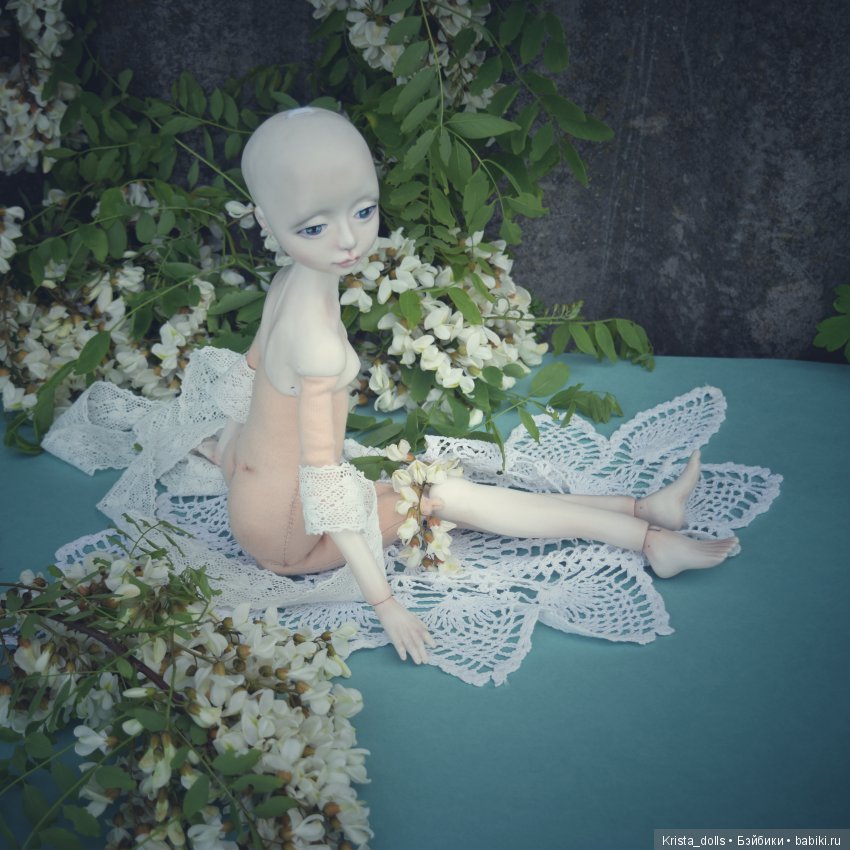 Кукла ручной работы Мия — Лепка авторских кукол: полимерная глина (фото 3)