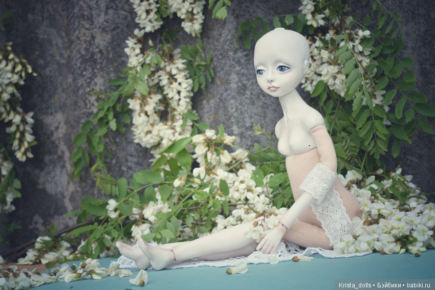 Кукла ручной работы Мия — Лепка авторских кукол: полимерная глина (фото 5)