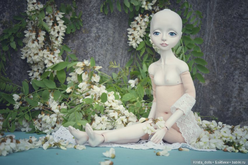 Кукла ручной работы Мия — Лепка авторских кукол: полимерная глина (фото 6)