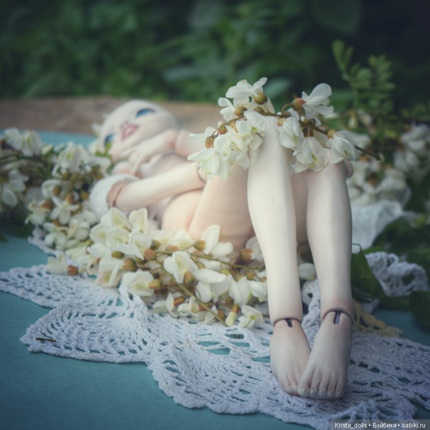 Кукла ручной работы Мия — Лепка авторских кукол: полимерная глина (фото 4)
