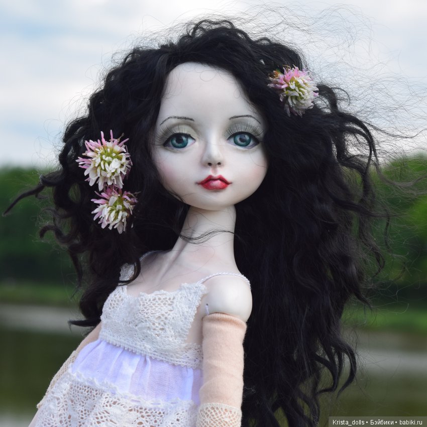 Кукла ручной работы Мия. Преображение