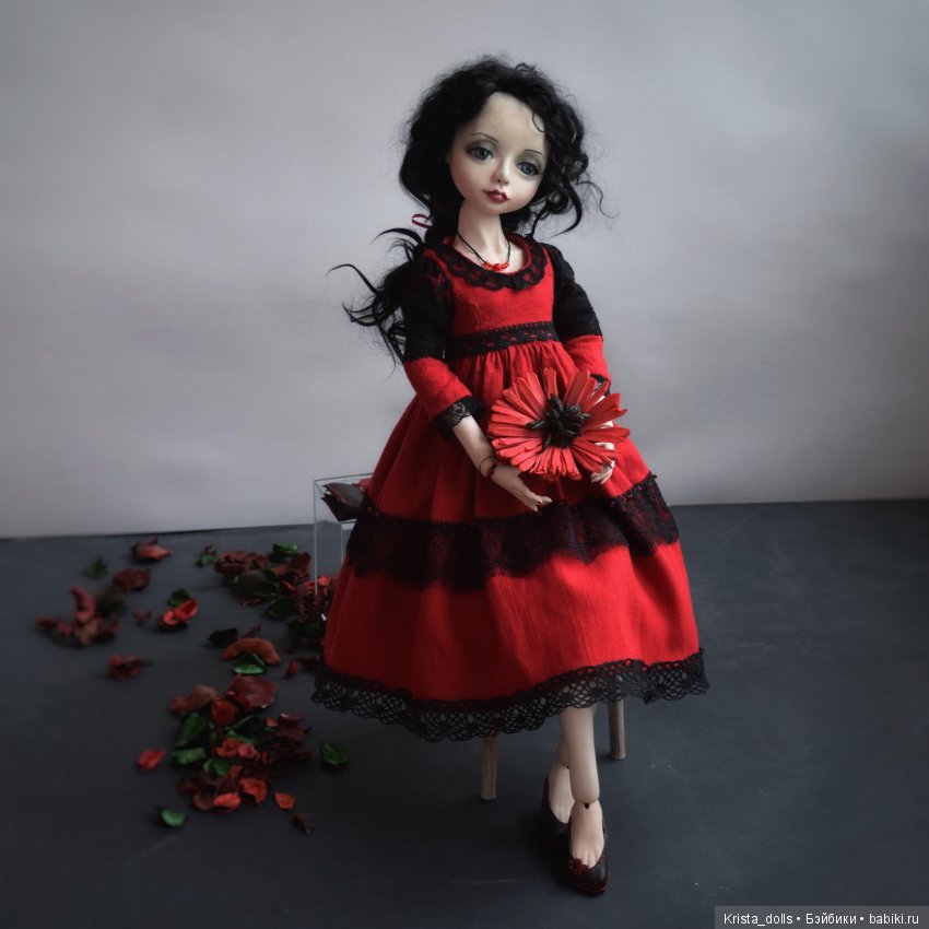 Шарнирная кукла Мия — Авторские шарнирные куклы своими руками: лепка (фото 8)