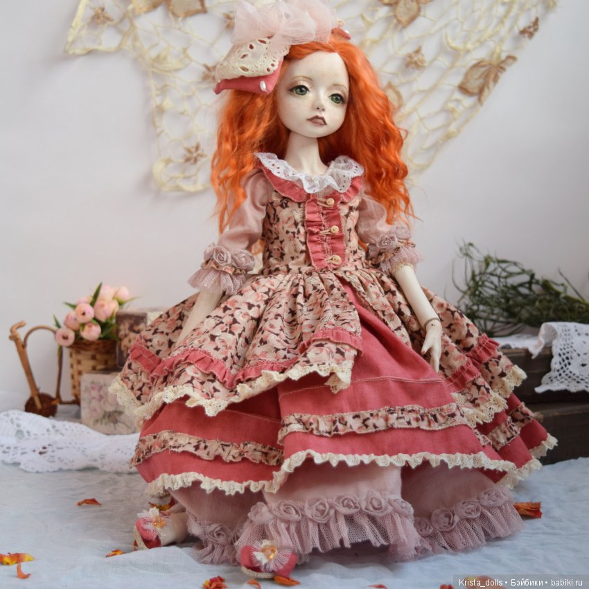 Кукла Аурелия расцвела — Лепка авторских кукол: полимерная глина