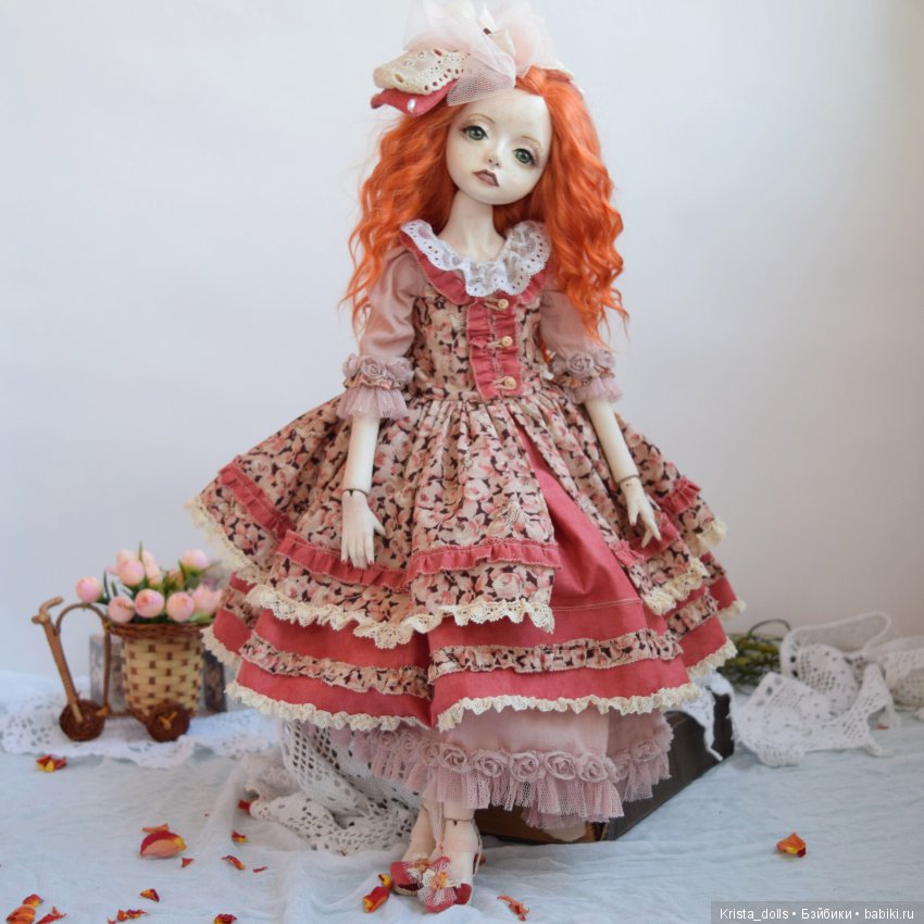 Кукла Аурелия расцвела — Лепка авторских кукол: полимерная глина