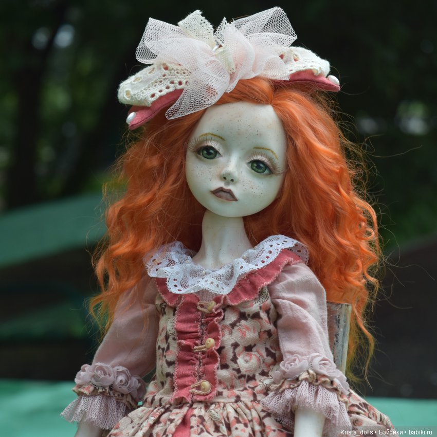 Кукла Аурелия расцвела — Лепка авторских кукол: полимерная глина (фото 7)
