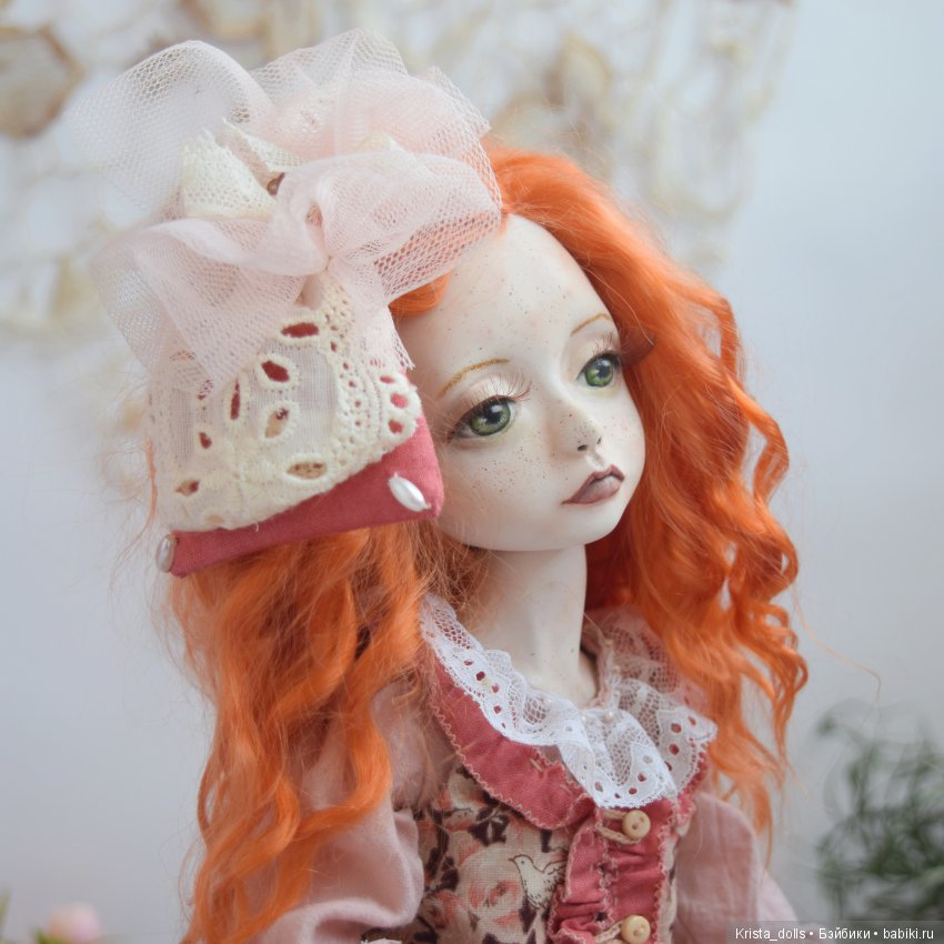 Кукла Аурелия расцвела — Лепка авторских кукол: полимерная глина