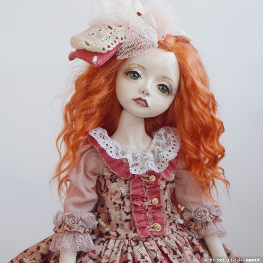 Кукла Аурелия расцвела — Лепка авторских кукол: полимерная глина