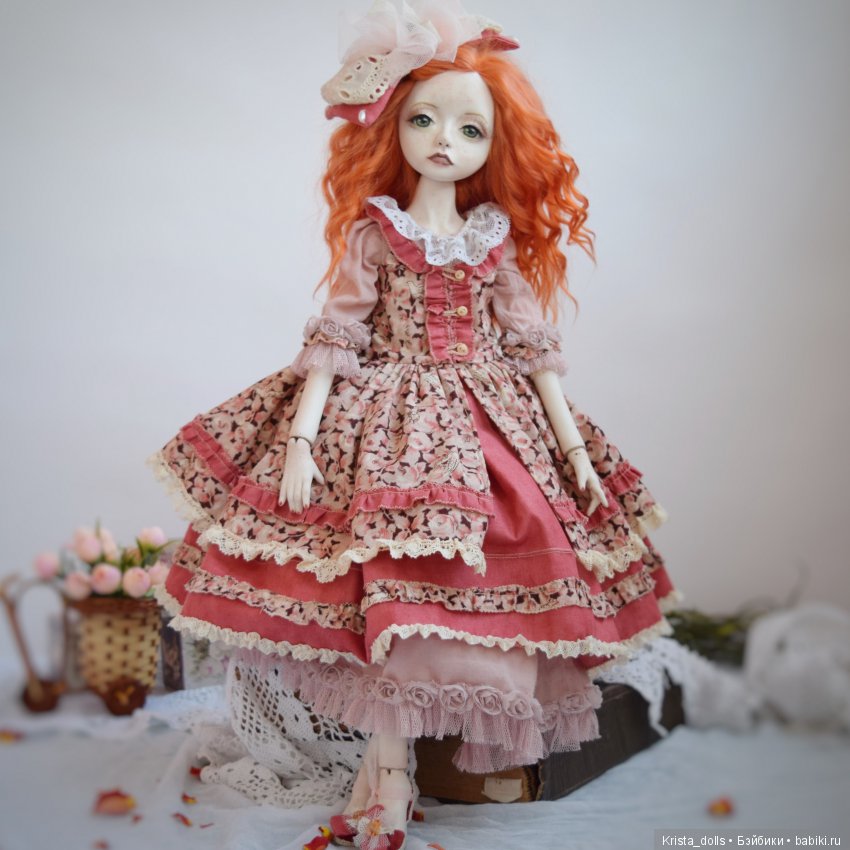Кукла Аурелия расцвела — Лепка авторских кукол: полимерная глина