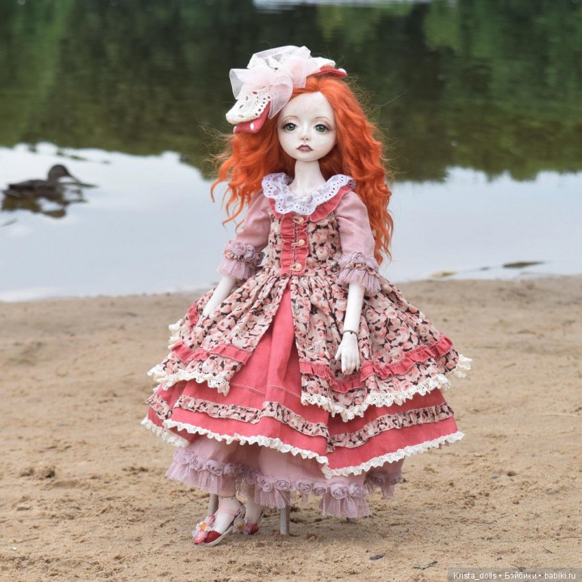 Кукла Аурелия расцвела — Лепка авторских кукол: полимерная глина (фото 5)