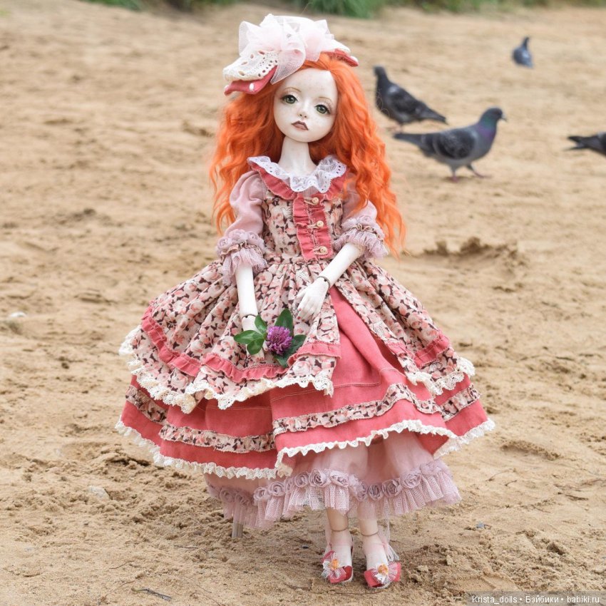 Кукла Аурелия расцвела — Лепка авторских кукол: полимерная глина (фото 6)