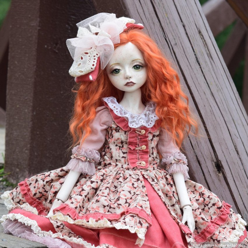 Кукла Аурелия расцвела — Лепка авторских кукол: полимерная глина (фото 4)