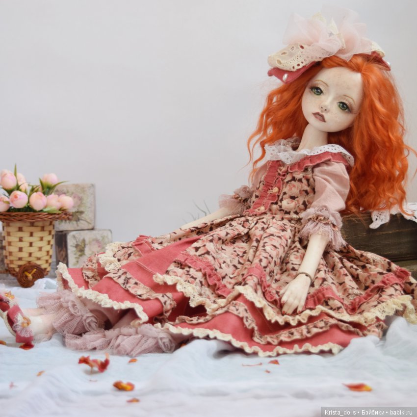 Кукла Аурелия расцвела — Лепка авторских кукол: полимерная глина