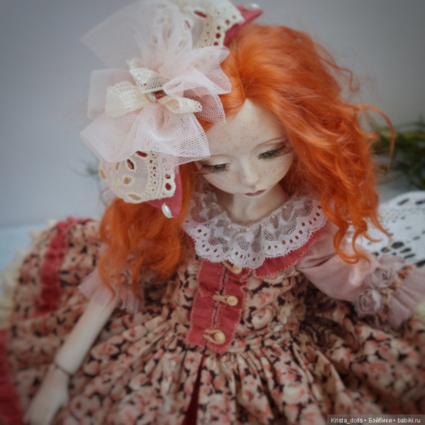 Кукла Аурелия расцвела — Лепка авторских кукол: полимерная глина (фото 10)