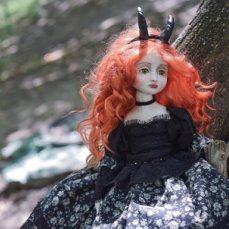 Этери — Авторские фарфоровые куклы (OOAK): ручная работа (фото 8)