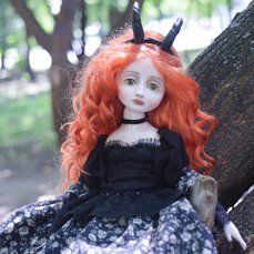 Этери — Авторские фарфоровые куклы (OOAK): ручная работа (фото 6)