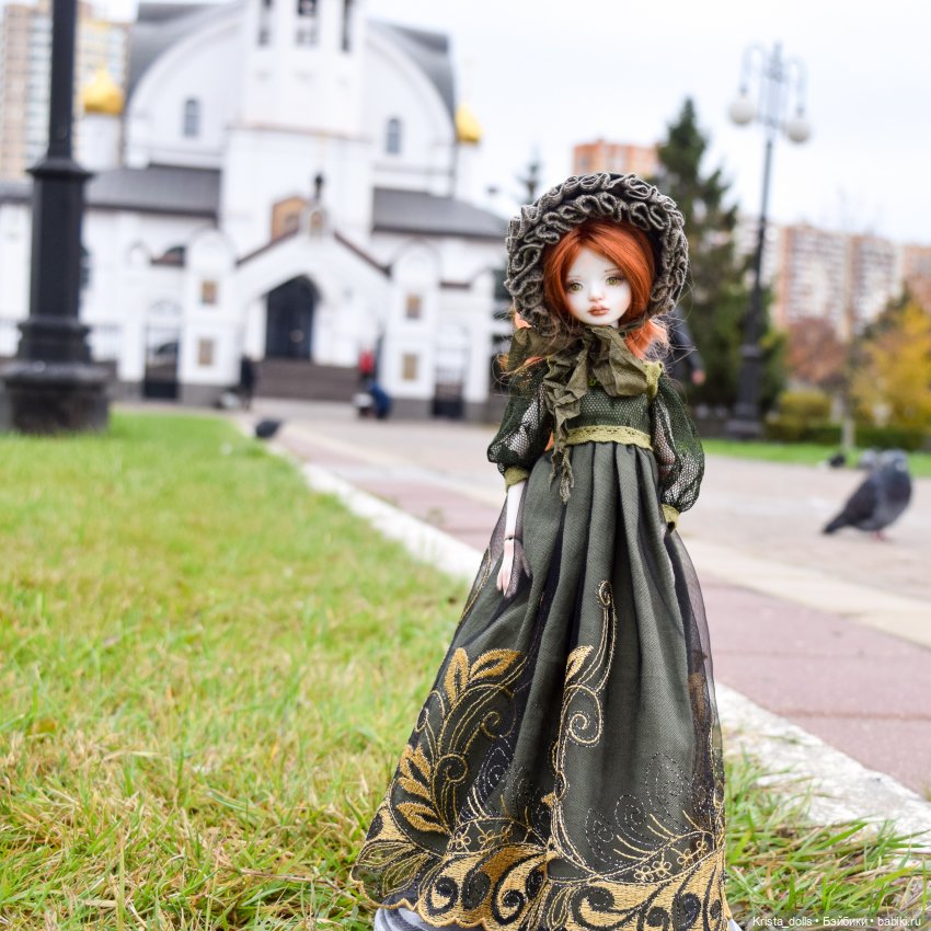 Наташа — Авторские фарфоровые куклы (OOAK): ручная работа (фото 5)