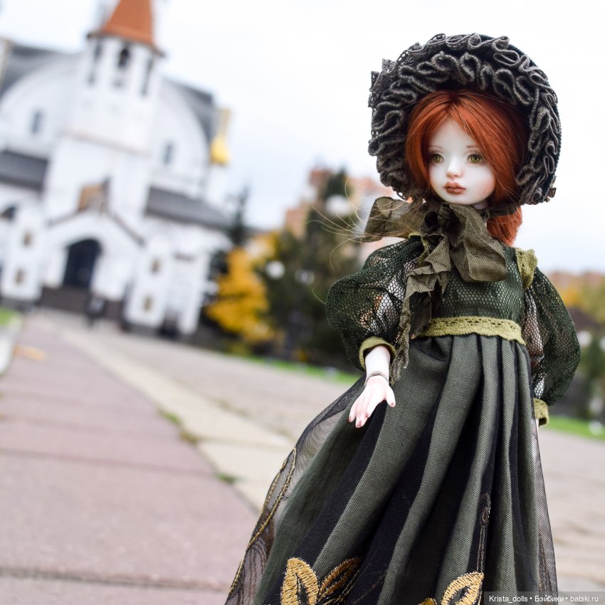 Наташа — Авторские фарфоровые куклы (OOAK): ручная работа (фото 7)