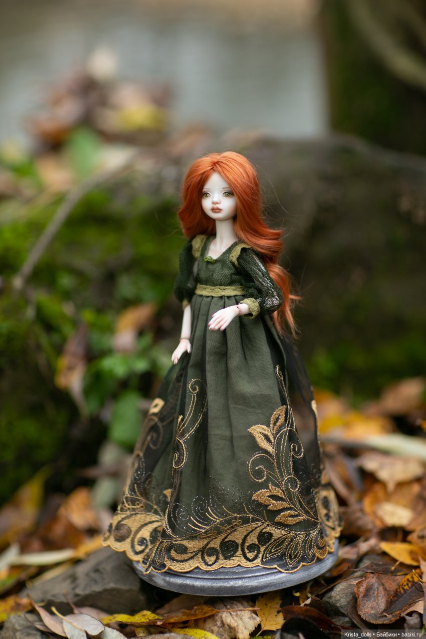 Наташа — Авторские фарфоровые куклы (OOAK): ручная работа (фото 10)