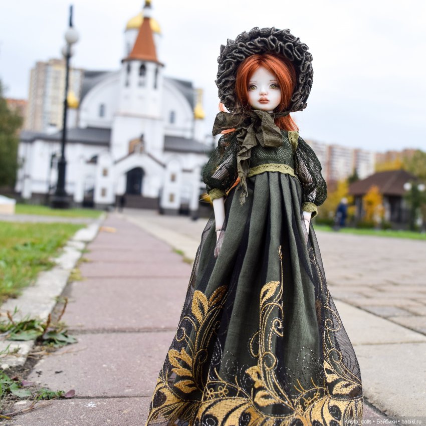 Наташа — Авторские фарфоровые куклы (OOAK): ручная работа (фото 6)