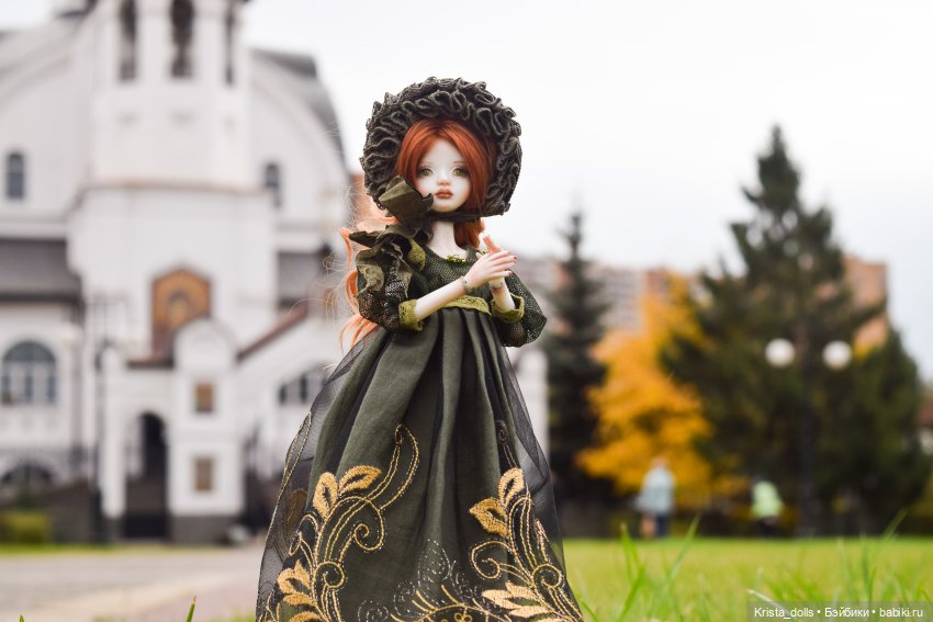Наташа — Авторские фарфоровые куклы (OOAK): ручная работа (фото 9)