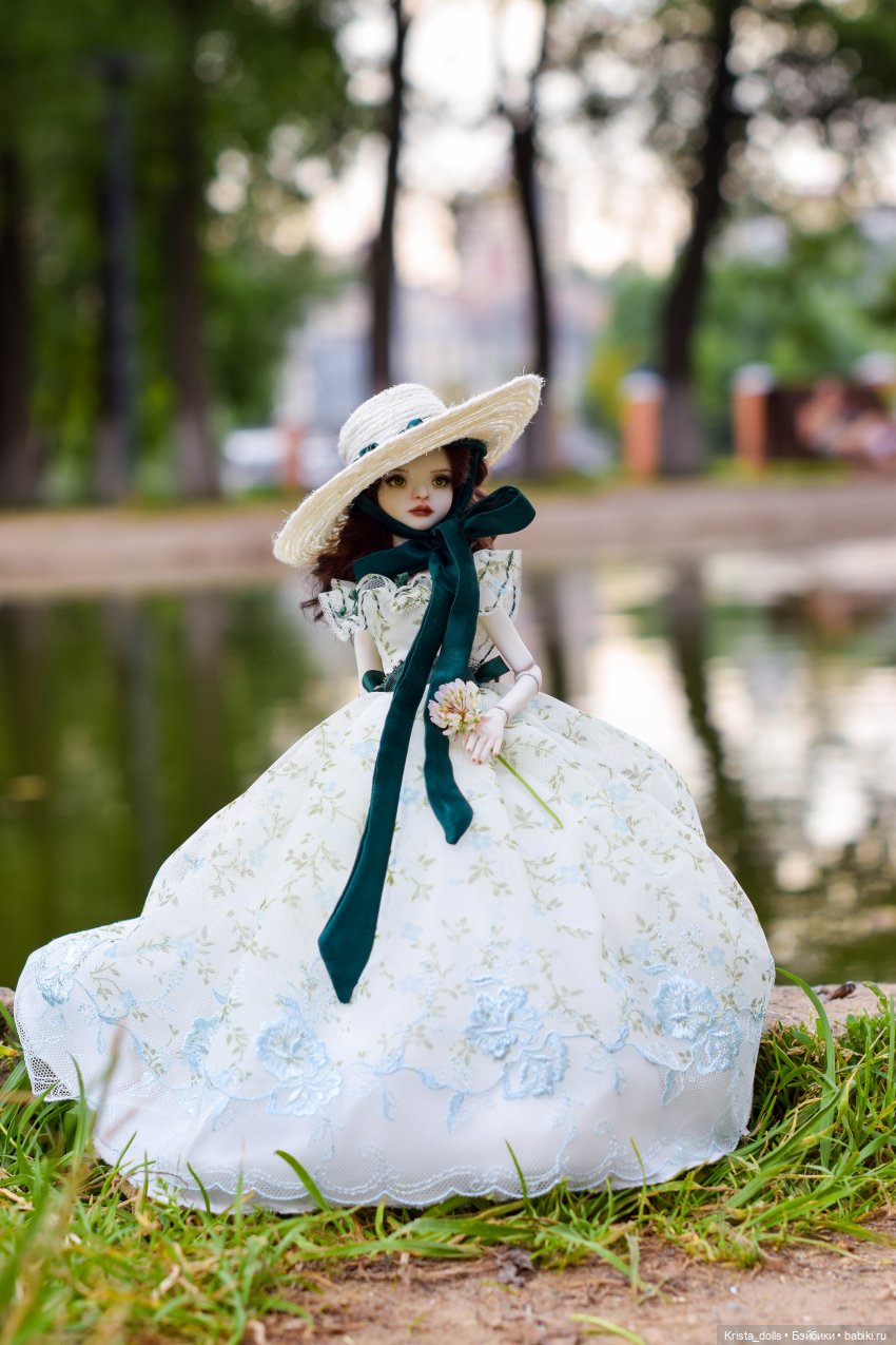 Моя Скарлетт — Авторские фарфоровые куклы (OOAK): ручная работа (фото 8)