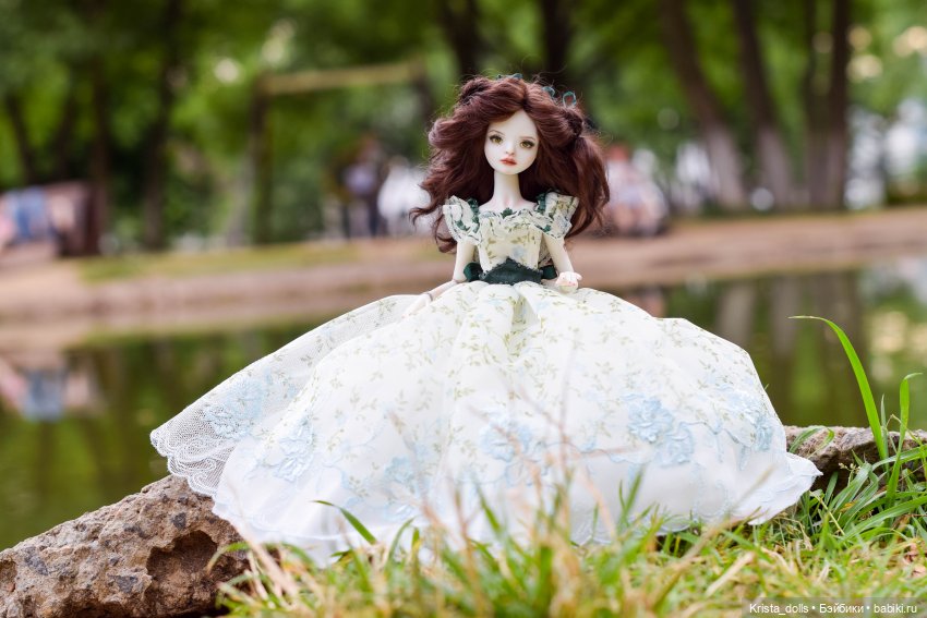 Моя Скарлетт — Авторские фарфоровые куклы (OOAK): ручная работа