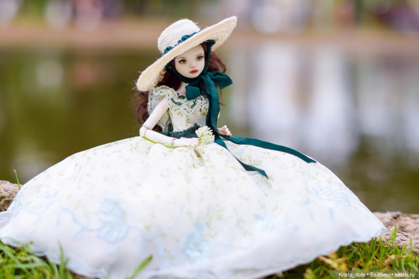 Моя Скарлетт — Авторские фарфоровые куклы (OOAK): ручная работа (фото 2)