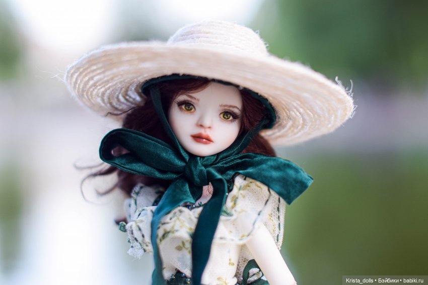 Моя Скарлетт — Авторские фарфоровые куклы (OOAK): ручная работа (фото 7)