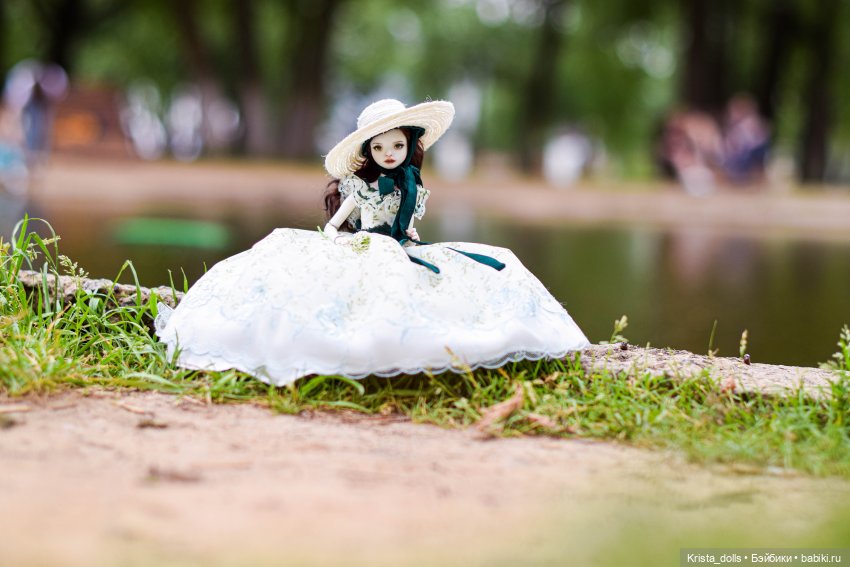 Моя Скарлетт — Авторские фарфоровые куклы (OOAK): ручная работа (фото 3)