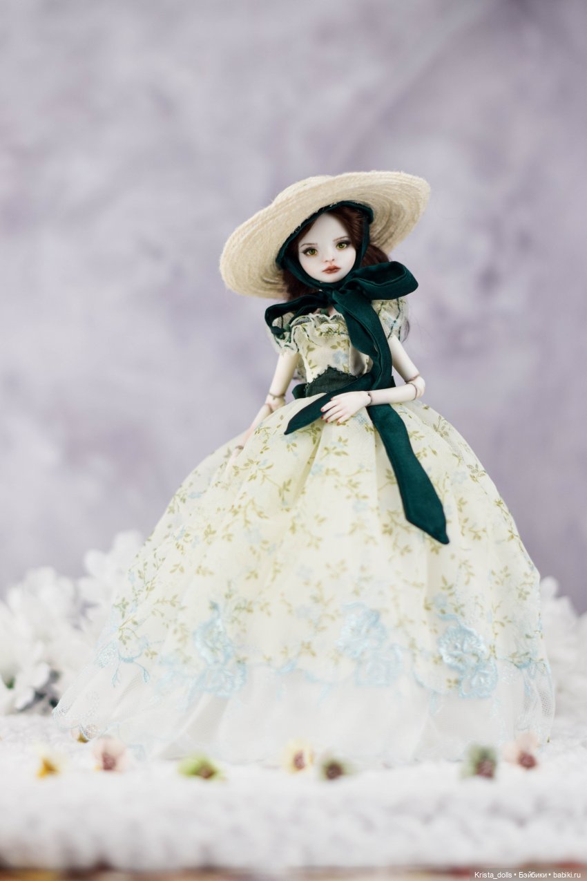 Моя Скарлетт — Авторские фарфоровые куклы (OOAK): ручная работа (фото 9)
