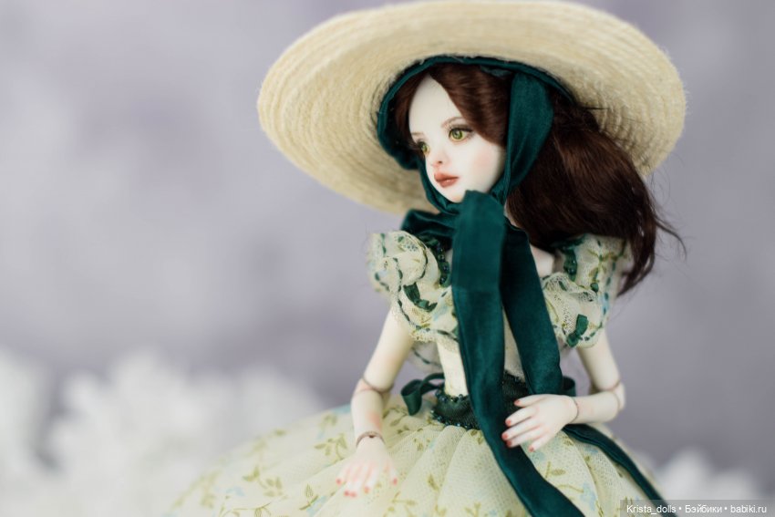 Моя Скарлетт — Авторские фарфоровые куклы (OOAK): ручная работа (фото 10)