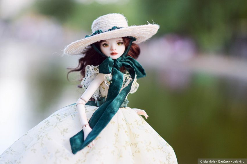 Моя Скарлетт — Авторские фарфоровые куклы (OOAK): ручная работа (фото 4)